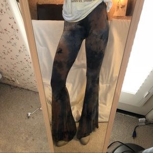 Tie Dye Flare Pants